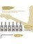 6 Silindir Köprü Tremolo Eyer Fender Strat Tele Elektro Gitar Krom Renk Için Anahtarlı (Yurt Dışından) 4