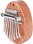 4x8 Anahtar Mini Kalimba Zarif Parmak Başparmak Piyano Marimba Müzikal Iyi Aksesuar Kolye Hediye (Yurt Dışından) 2