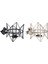 Mikrofon Şok Montajlı Ayarlanabilir Montajlı Kayıt Mikrofonu Standı Metal Braket Pod Mikrofon Standı (Siyah) (Yurt Dışından) 4