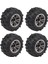 4 Adet 80MM Tekerlek Xinlehong Q901 Q902 9130 9136 Hosim 1/16 Rc Araba ile Uyumlu,1 (Yurt Dışından) 1