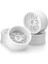 4pcs 1.9ınch Plaic 52MM Tekerlek Göbeği Jantı, Beyaz (Yurt Dışından) 4