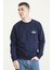 Crewneck Lacivert Sweatshirt 1