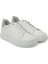 Erkek Sneaker ( Günlük) KA-C11744 John May Casual Beyaz Maçka-Taş Süet 3