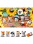 Hamtaro Rakamlar Anime Hamster Line Up Kavun Tohumları Yemek Gashapon Karikatür Pvc Action Figure Bebek Süsleri Çocuklar Için (Yurt Dışından) 2