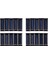 20 Adet Mini Güneş Panelı Yeni 0.5V 100MA Güneş Pilleri Fotovoltaik Paneller Modülü Güneş Enerjisi Pil Şarj Cihazı Dıy 53X18X2.5MM (Yurt Dışından) 1
