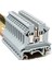 Uk2.5n-Gr Din Ray Terminal Bloğu, Vida Kelepçesi, 600V 20A 24-12AWG, 100'LÜ Paket - Gri ve Gümüş (Yurt Dışından) 4