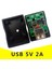 Dc 6V-20V 18V Ila 5V 2A USB Güneş Paneli Güç Şarj Cihazı Regülatörü Katlanır Çanta/hücre Karşılaşması (Yurt Dışından) 3