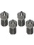 3D Yazıcı Aksesuarları V6 Aşındırıcı Çelik Nozul 1.75/1.0mm 4 Paket (Yurt Dışından) 1