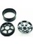 4 Adet Rc Kaya Paletli Jant 1.9 Inç Beadlock 1/10 Eksenel SCX10 90046 CC01 D90 D110 -4(Siyah) (Yurt Dışından) 4
