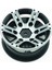 4 Adet Rc Kaya Paletli Jant 1.9 Inç Beadlock 1/10 Eksenel SCX10 90046 CC01 D90 D110 -4(Siyah) (Yurt Dışından) 5