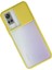 Vivo Y51 Kılıf Palm Buzlu Kamera Sürgülü Silikon - Sarı 300099 2