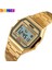 Rose Skmei 1123 Erkekler LED Dijital Saat Moda Rahat Spor Saatler Paslanmaz Çelik Relojes Masculino Su Geçirmez Kol Saatleri (Yurt Dışından) 4
