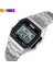 Rose Skmei 1123 Erkekler LED Dijital Saat Moda Rahat Spor Saatler Paslanmaz Çelik Relojes Masculino Su Geçirmez Kol Saatleri (Yurt Dışından) 5