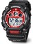 PDS-8005-N5 Moda Pindows Moda Özel Logo Küçük Adedi Kronograf Alarm Kol Saati 5bar Su Geçirmez Dijital Erkek Analog Çift Ekran Izle (Yurt Dışından) 1