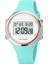 Siyah Dijital Saatler Unisex Pembe Renk Alarm Chrono Klasik Yuvarlak 30 M Su Geçirmez Silikon Dijital Saatler Kadınlar Için (Yurt Dışından) 2