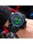 Alet Kayışı Renkli Basit Büyük Sayılar Spor Çocuk Izle Zamanlayıcı Koşu Su Geçirmez Japonya Hareketi LED Erkek Dijital Saat 8803 (Yurt Dışından) 4