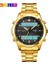 Rose Glod Beyaz Dijital Saat Skmei 2049 Reloj Dijital Erkek Saatler Erkekler Su Geçirmez Spor Izle Spor Paslanmaz Çelik Kol Saati Relojes (Yurt Dışından) 4