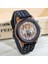 Abanoz Zebra D8119 Marka Kronograf Kuvars Izle Erkekler Erkekler Ahşap Izle, Günlük Su Geçirmez Kol Saati Kuvars Saat Çevre Dostu Ahşap Kol Saati (Yurt Dışından) 5