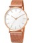 Stil 6 Örnek Modern Moda Siyah Kuvars Izle Erkek Kadın Örgü Bilezik Yüksek Kaliteli Rahat Kol Saati L0222-1 (Yurt Dışından) 2