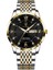 F Adam Moda Lüks Moda Kare Kuvars Izle Erkekler Kadınlar Için Paslanmaz Çelik Kol Saati Spor Bilek Saatler Reloj Mujer Zegarek Damski (Yurt Dışından) 5