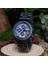 Siyah D8101 Ahşap Izle Erkekler Lüks Ahşap Saatler Erkekler Spor Takvim Saat Chronograph Kuvars Saatler (Yurt Dışından) 4