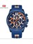 MFA7721 Resim Olarak Mini Odak 0350 Izle Moda Saatler Erkekler Için Üst Marka Su Geçirmez Kuvars Saatler Büyük Kadran Aydınlık Kronograf Takvim Reloj (Yurt Dışından) 2