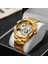 Erkek-Altın Resim Olarak Forsining GMT1165 Yeni Model Adam Otomatik Izle Mekanik Üst Paslanmaz Bant T-Kazanan Erkek Saat Kol Saatleri Relojes Hombre (Yurt Dışından) 1