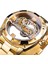 Erkek-Altın Resim Olarak Forsining GMT1165 Yeni Model Adam Otomatik Izle Mekanik Üst Paslanmaz Bant T-Kazanan Erkek Saat Kol Saatleri Relojes Hombre (Yurt Dışından) 2