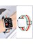 Stil 7 Dijital Saatler Yeni Renkli LED Küçük Kare Naylon Kayış Reloj Elastik Bant Spor Saat Çok Fonksiyonlu Su Geçirmez Elektronik Dijital Saat (Yurt Dışından) 4