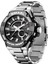Gümüş Çift Ekran Yeni Varış Smael 8090 Relojes De Hombre Analog Dijital Iş Altın Saat Reçel Tangan Paslanmaz Çelik Saatler (Yurt Dışından) 4