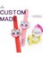 Pembe Karikatür ve Oyuncaklar 3D LED Kırmızı Işık Kızlar Tokat Su Geçirmez Karikatür Dijital Saatler Unicorn Hayvan Silikon Çocuklar Izle (Yurt Dışından) 5