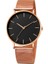 Stil 7 Resim Olarak Modern Moda Siyah Kuvars Izle Erkek Kadın Örgü Bilezik Yüksek Kalite Rahat Kol Saati L0222 (Yurt Dışından) 1