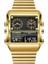 Altın Dijital Saat FB0011 Lüks LED Spor Chronograph Dijital Saatler Çelik Otomatik Erkek Çalar Saat Kol Saati Saatler Erkekler Bilek (Yurt Dışından) 1