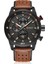 KREB110128 Moda Curren 8250 Erkek Spor Suya Dayanıklı Kuvars Rahat Iş Lüks Izle Deri Bilek 24MM Kuvars Izle (Yurt Dışından) 1