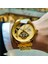F Sewor 1923-3 Sewor 1923-3 Resmi Orijinal Otomatik Mekanik Saat Erkek Saat Hollow Tourbillon Aydınlık Su Geçirmez Iş Retro Saat (Yurt Dışından) 3
