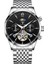 Stil 3 Oem Marka Tourbillon Mekanik Saatler Paslanmaz Leke Çerçeve Erkekler Için Otomatik Izle Orologio Uomo Lüks 816 (Yurt Dışından) 1