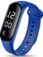 M3-7 M3 Moda Erkek Çocuk Spor Su Geçirmez Silikon Bilezik Bilek Saatler Dokunmatik Ekran LED Reloj Dijital Saat (Yurt Dışından) 1