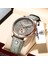 BDJ03500007 Resim Olarak Poedagar 802 Erkek Saatleri 2023 Moda Sıcak Satış Deri Kol Saati Günlük Iş Takvimi Su Geçirmez Marka Kuvars Izle Reloj (Yurt Dışından) 2