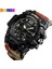 1965 Camo Mavi Moda Stil Skmei Fabrikası 5ATM Su Geçirmez G Izle Stil Dijital Saatler Analog Dijital Lüks Erkekler Için LED Ekran Kauçuk Spor Saatleri (Yurt Dışından) 3