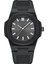 Siyah Siyah Yeni Varış Moda Kare Su Geçirmez Aydınlık Siyah Silikon Izle Erkekler Için Özel Spor Kuvars Izle Relojes (Yurt Dışından) 1