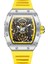 E 10CM * 10CM * 5cm Lüks Klasik Marka Bilek Saatleri Relojes Silikon Erkek Erkek Mekanik Spor Relogio Saatler Için Otomatik Izle Oymak (Yurt Dışından) 1