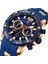 MFA4007 Resim Olarak Mini Focus 0349 Erkek Kronograf Izle Aydınlık Spor Kol Saati Mavi Silikon Kayış Kuvars Izle Reloj Mini Focus Mf Kol Saati (Yurt Dışından) 1