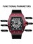 #6 Minimalist/klasik Özel Saat Kadranı Erkekler Montre Homme Lüks Karbon Fiber Tarzı Minimalist Su Geçirmez Uhren Spor Erkek Spor Reloj Kuvars Saatler (Yurt Dışından) 4