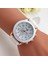 Beyaz 1 Adet/takım Fabrika Kaynağı Cenevre Silikon Izle Erkekler ve Kadınlar Için Çok Yönlü ve Şık Kuvars Saatler (Yurt Dışından) 1