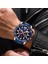 MFA4007 Resim Olarak Mini Focus 0349 Erkek Kronograf Izle Aydınlık Spor Kol Saati Mavi Silikon Kayış Kuvars Izle Reloj Mini Focus Mf Kol Saati (Yurt Dışından) 5