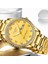 Beyaz Haiqin Orijinal Lüks Altın Pırlanta Kuvars Izle Erkekler Için Paslanmaz Çelik Izle Su Geçirmez Relojes Hombre Özel Logo Kol Saati (Yurt Dışından) 4