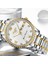 Beyaz Haiqin Orijinal Lüks Altın Pırlanta Kuvars Izle Erkekler Için Paslanmaz Çelik Izle Su Geçirmez Relojes Hombre Özel Logo Kol Saati (Yurt Dışından) 5