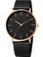 11 Resim Olarak Modern Moda Siyah Kuvars Izle Erkek Kadın Örgü Bilezik Yüksek Kaliteli Rahat Kol Saati L0222 (Yurt Dışından) 1