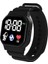 Siyah Kırmızı Çocuk Elektronik Silikon Bant Fwristwatch Spor Erkek ve Kız Öğrenciler Için LED Dijital Saat (Yurt Dışından) 1