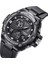 Siyah Sinobi Paslanmaz Çelik Metal Kemer LED Çift Ekranlı Dijital Saatler Guangzhou Saat Fabrikasından Erkekler Için Relojes Hombre (Yurt Dışından) 2
